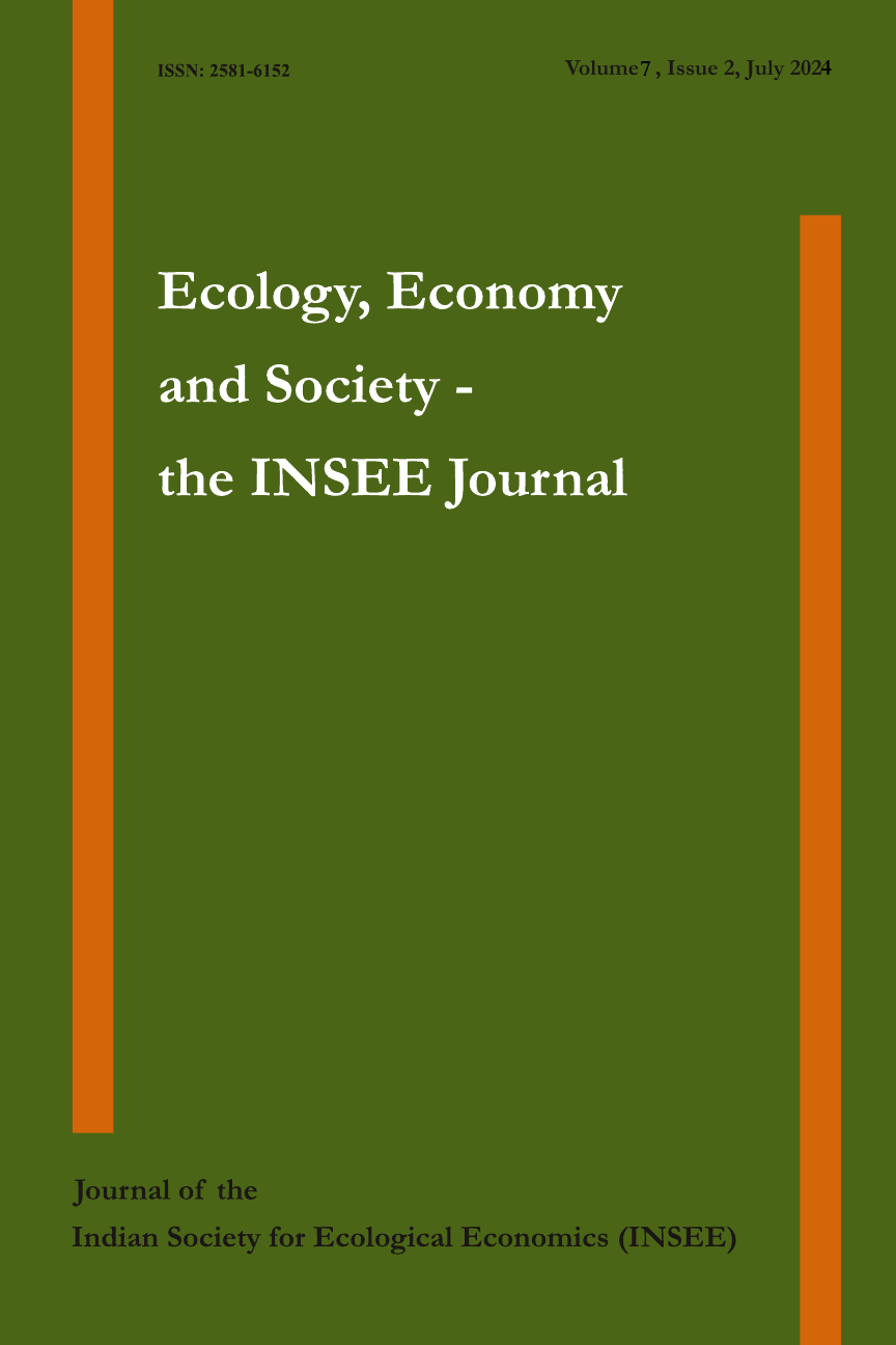 					View Vol. 7 No. 2 (2024): Ecology, Economy and Society--the INSEE Journal
				