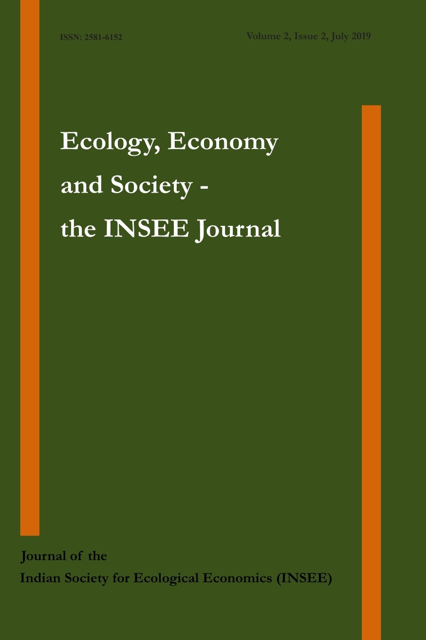 					View Vol. 2 No. 2 (2019): Ecology, Economy and Society- the INSEE Journal
				